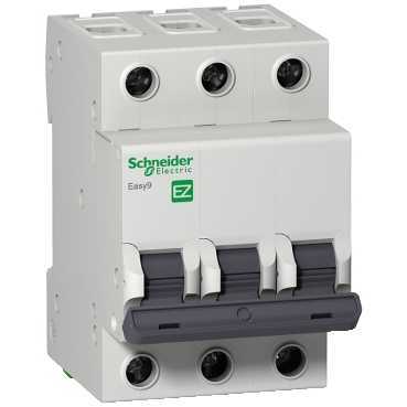 Выключатель автоматический трехполюсный 16A C 4.5кА EASY 9 Schneider Electric EZ9F34316