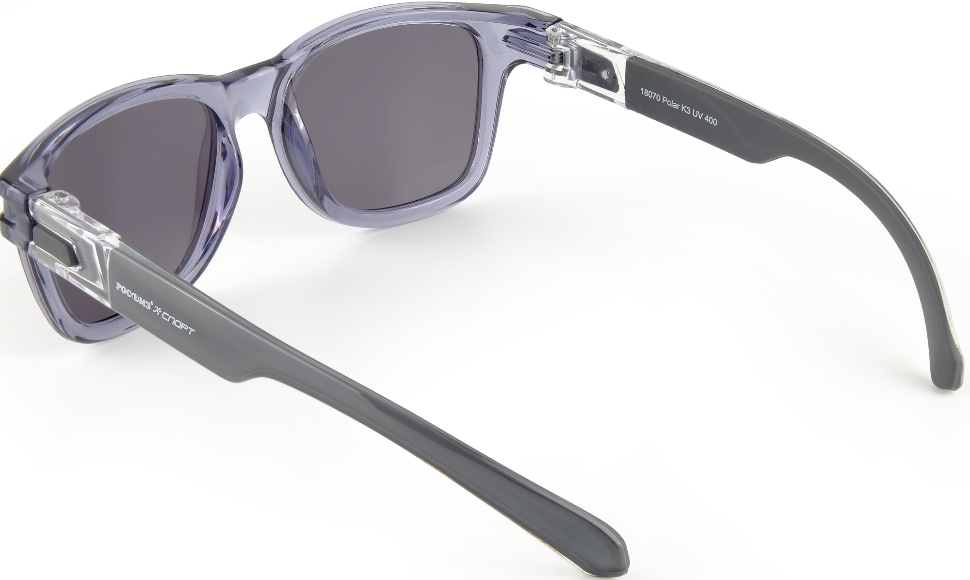 Очки солнцезащитные СПОРТ polarized (Серая оправа+синий футляр) РОСОМЗ 18070 4650194923942