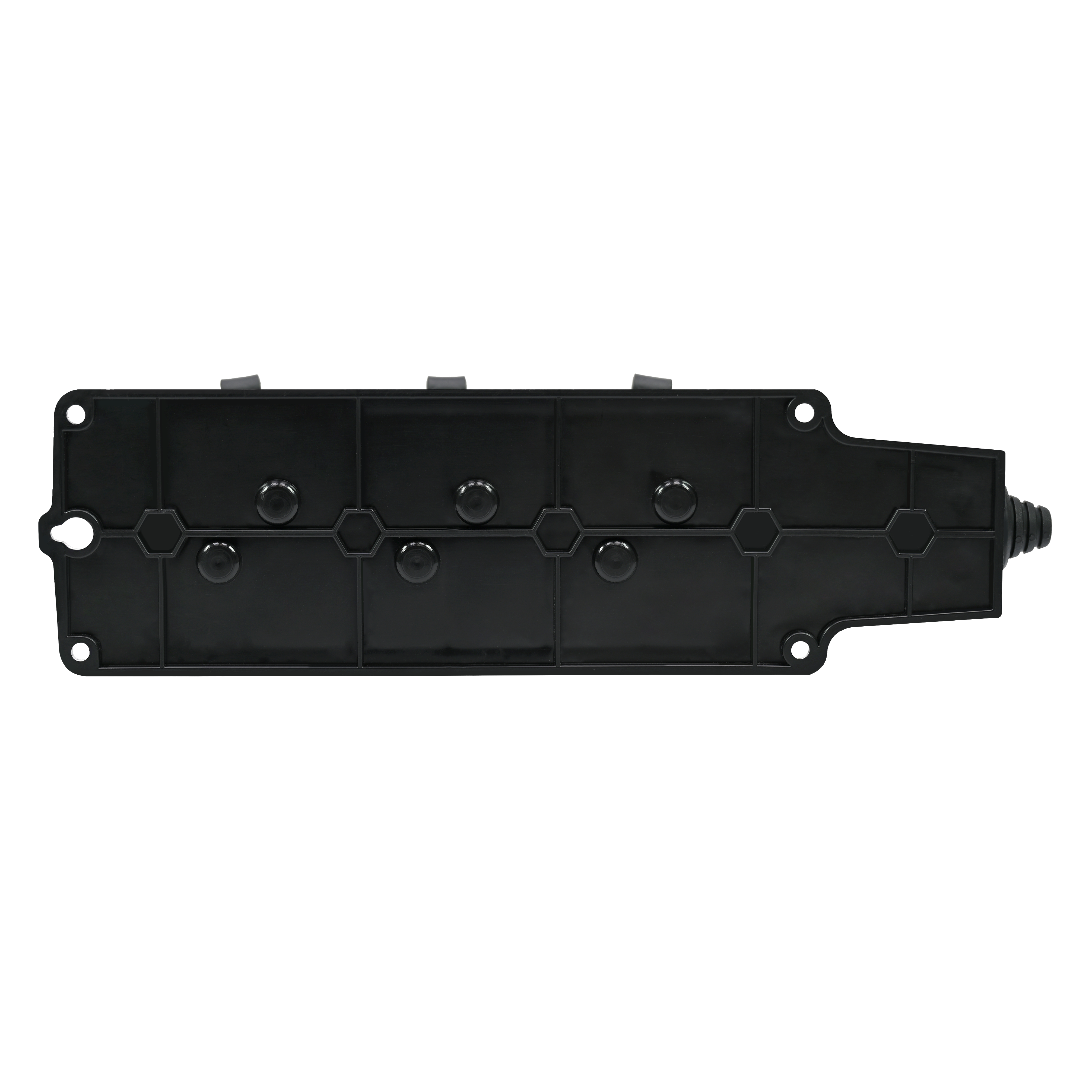 Колодка 3х розетка 2К+З каучуковая 16А/250В IP44 Чёрная MultiSet Systeme Electric MST4103BK
