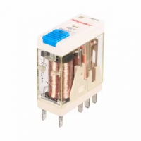 Реле , 2CO, 8A(250VAC/30VDC), 24VDC, LED, мех. инд., тест-кнопка Shenler RFT2CO024LT