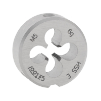 Плашка М5х0,8 HSSE DIN22568 6g 20х7мм Bucovice Tools 290050