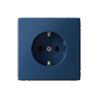 ARTGALLERY РОЗЕТКА с заземлением, 16А, механизм, быстрозажимные клеммы, аквамарин Systeme Electric GAL001143S