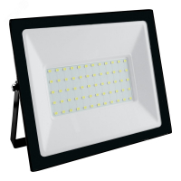 Прожектор светодиодный ДО-70w 6400К 6300Лм IP65 черный SAFFIT SFL90-70 55176