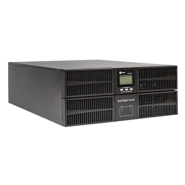 Источник Бесперебойного Питания двойного преобразования E-Power SW900G4 6000 ВА ,для монтажа в стойку,1фазный ,230В, c АКБ 16x12В_7Ач EKF SW960G4-RT-B