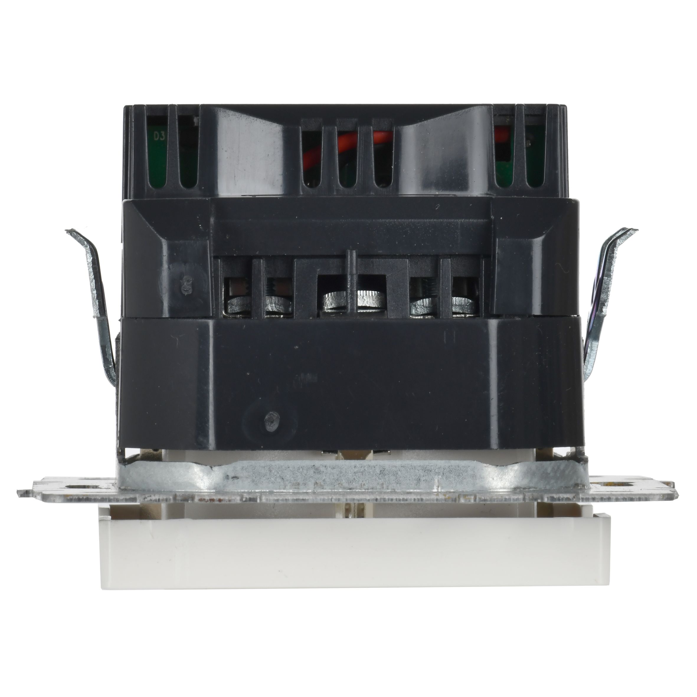 BRITE Розетка с заземлением с защитными шторками 16А с USB A+A 2,1А РЮш10-1-БрБ белый IEK BR-R14-16-U21-D21-K01