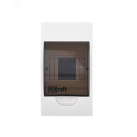 Корпус пластиковый навесной на 4 модуля IP41 ЩРН-П-4 Dekraft 31008DEK