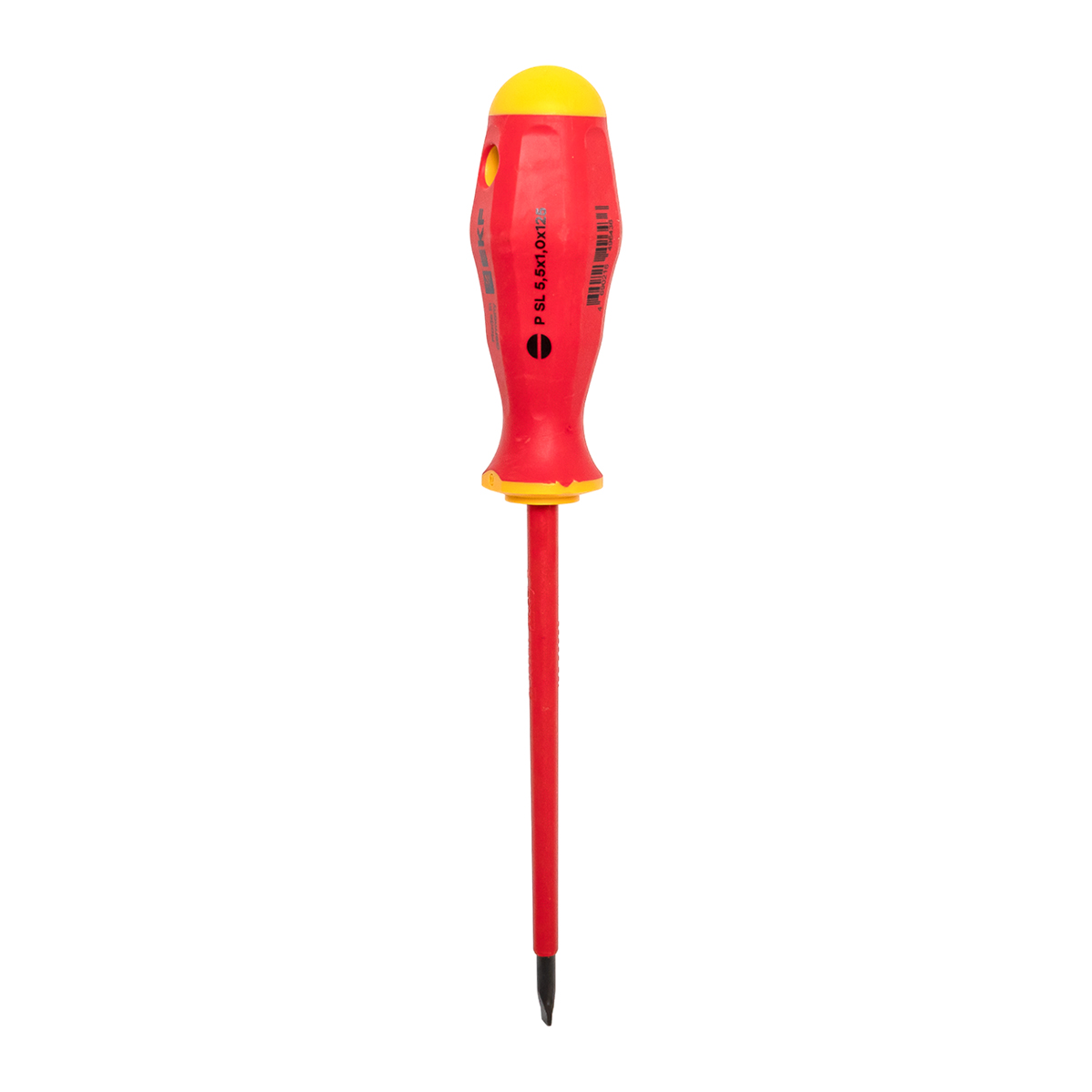 Отвертка Professional SL5.5х1 мм VDE 1000В EKF sl-5.5-1-pro-in