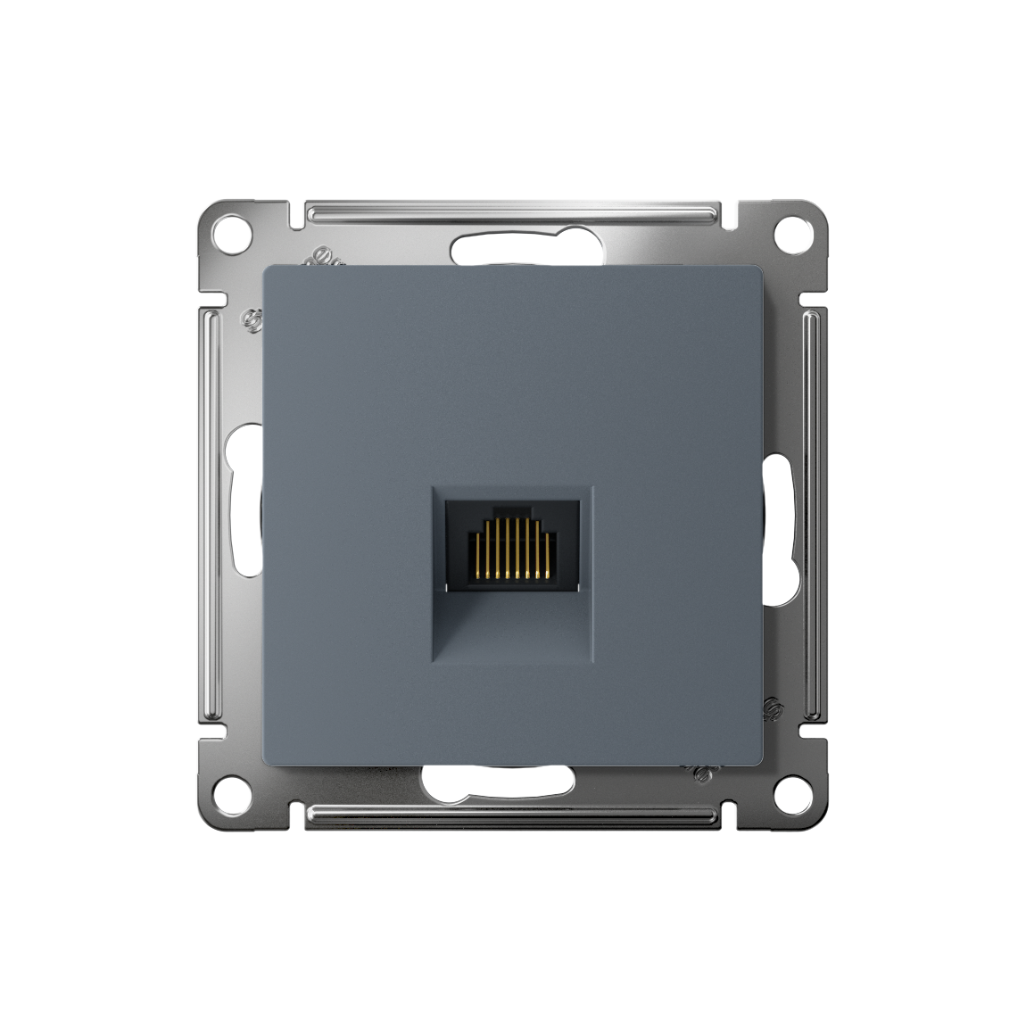 Розетка ATLASDESIGN компьютерная RJ45 механизм грифель Systeme Electric ATN000783