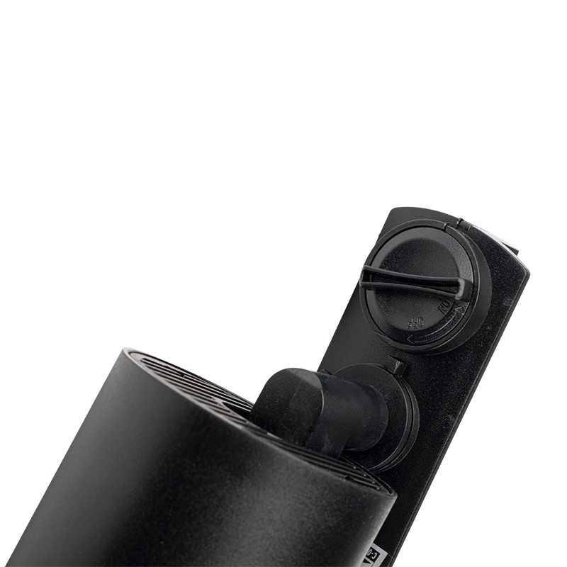 Светильник светодиодный трековый на шинопровод ДПО GX10  PTR 38 GU10 BL 230V IP20 без лампы черный корпус JazzWay 5052277