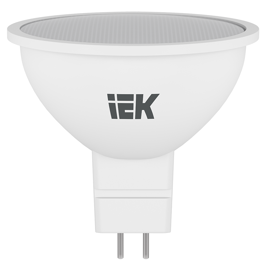 Лампа светодиодная MR16 софит 9Вт 230В 6500К GU5.3 IEK LLE-MR16-9-230-65-GU5 