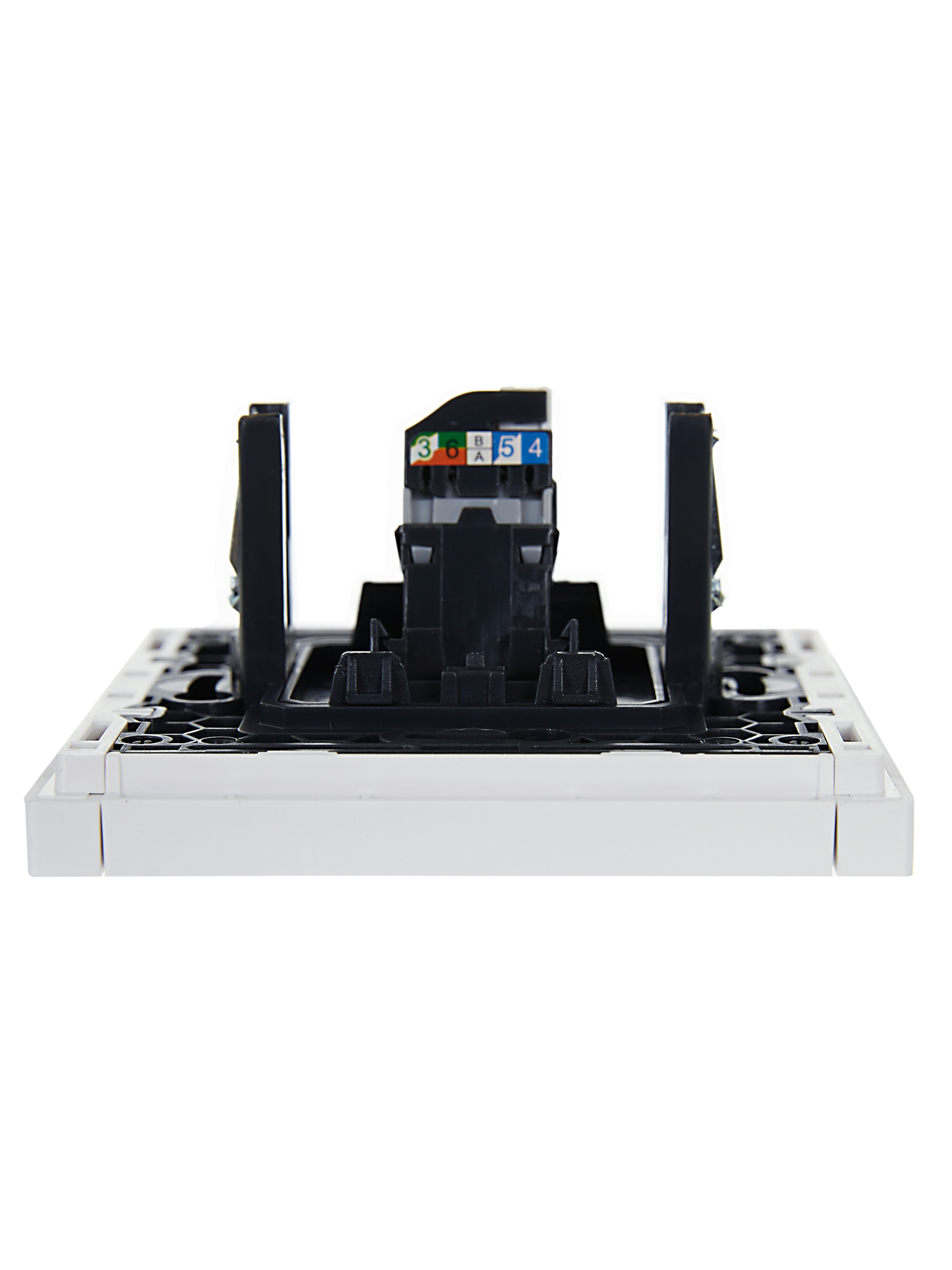 FORTE&PIANO Розетка компьютерная RJ45 кат.5E FP232 белый IEK FP-K10-1-K01