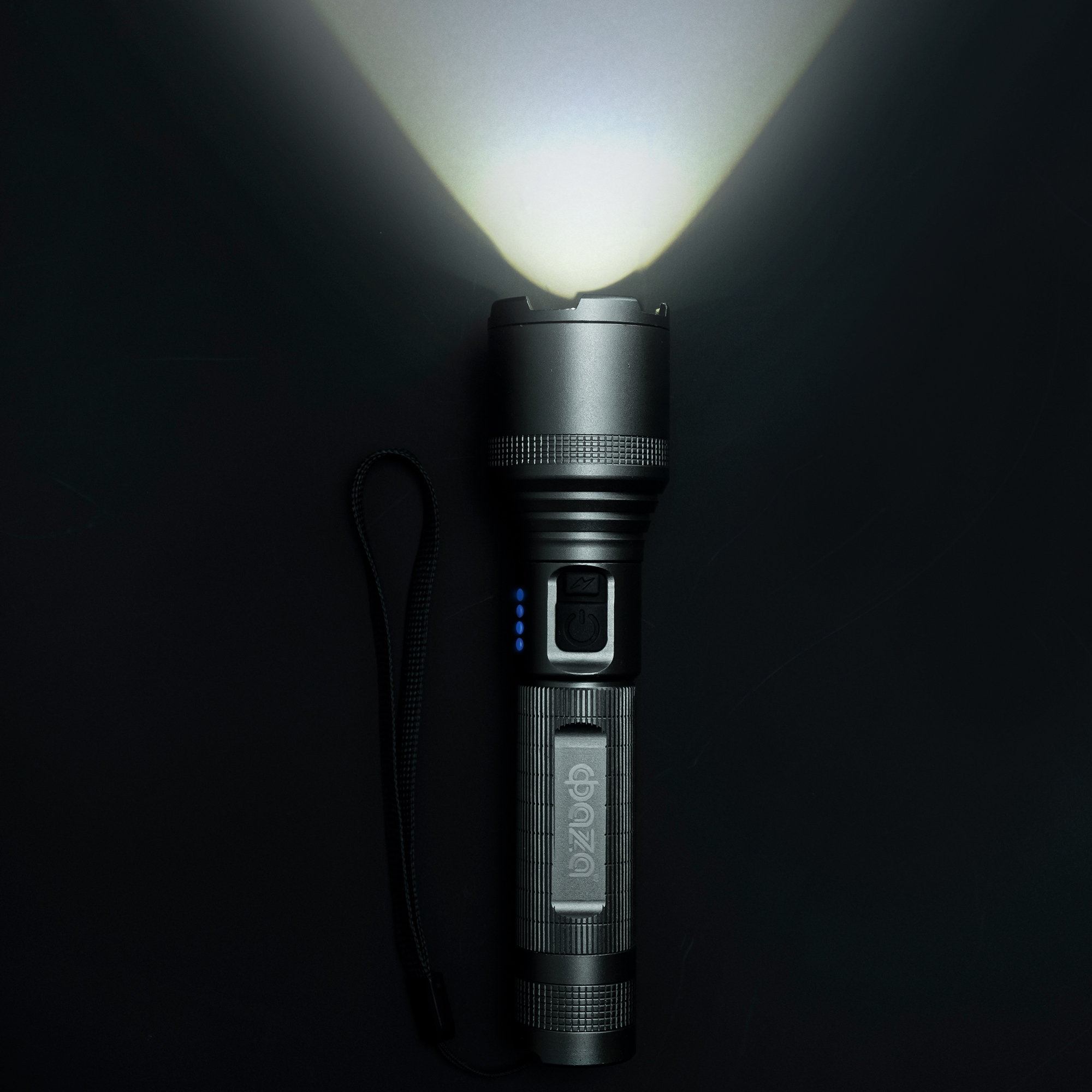 Фонарь светодиодный аккумуляторный AccuF1-L15WZ-ti титан JazzWay 5050419
