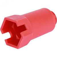 Пробка напорная Н 1/2' удлиненная пластиковая красная STOUT SFA-0035-200012 RG008UIT0F2EMB