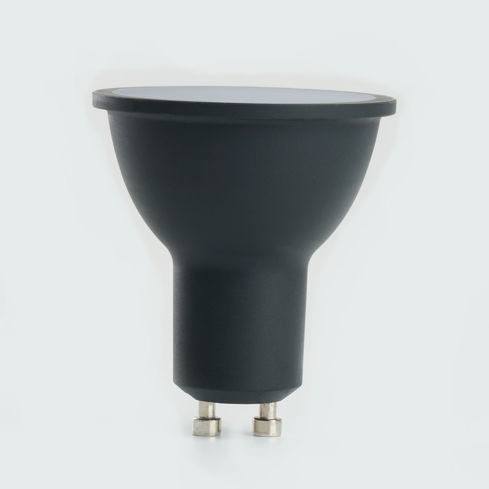 Лампа светодиодная LED 8вт 230в GU10 белый черный корпус Feron.PRO FERON LB-1608 48959