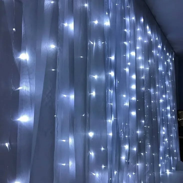Гирлянда Занавес LED 5000К 3х3 м IP44 FERON CL24 41627