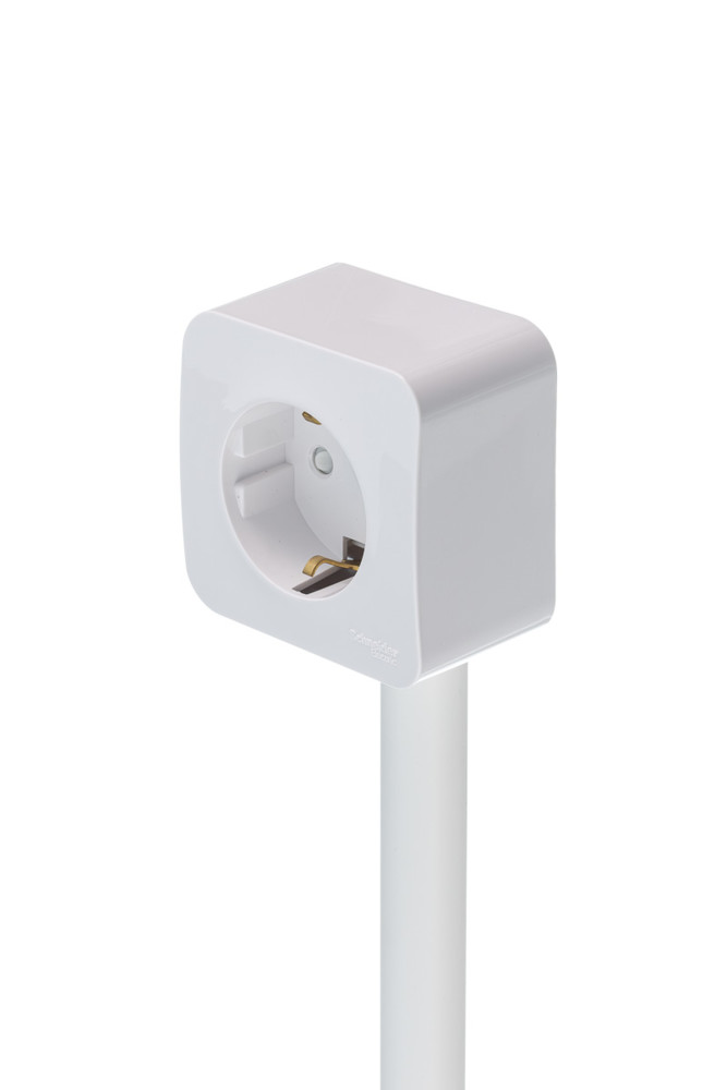 Кабель-канал MultiSet 20x12х2000 мм арочной формы ПВХ Белый Systeme Electric IMT20120WH