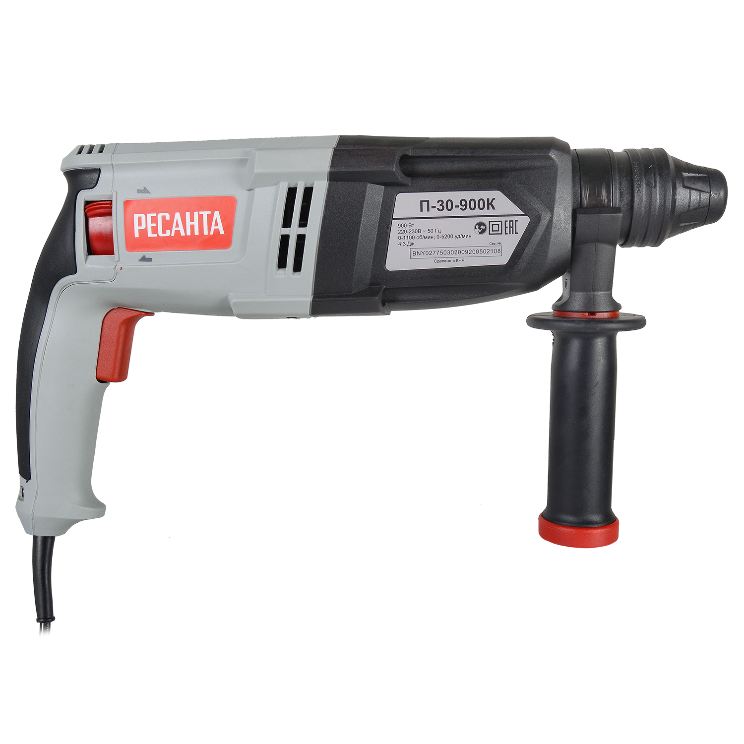 Перфоратор П-30-900К Ресанта 75/3/2