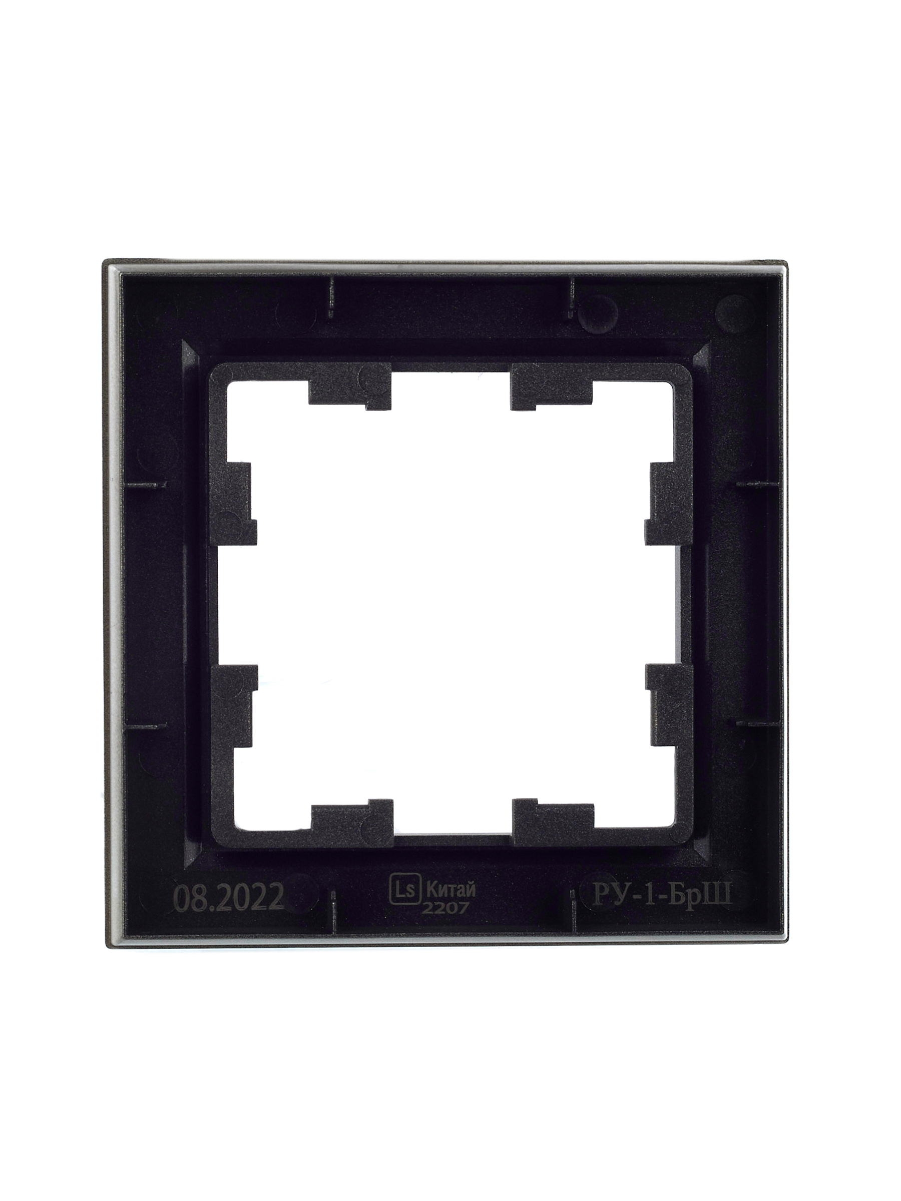 BRITE Рамка 1 пост РУ-1-БрШ шампань IEK BR-M12-K37