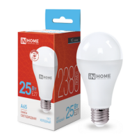 Лампа светодиодная LED-A65-VC 25Вт 230В Е27 6500К 2380Лм IN HOME IN-HOME 4690612024103