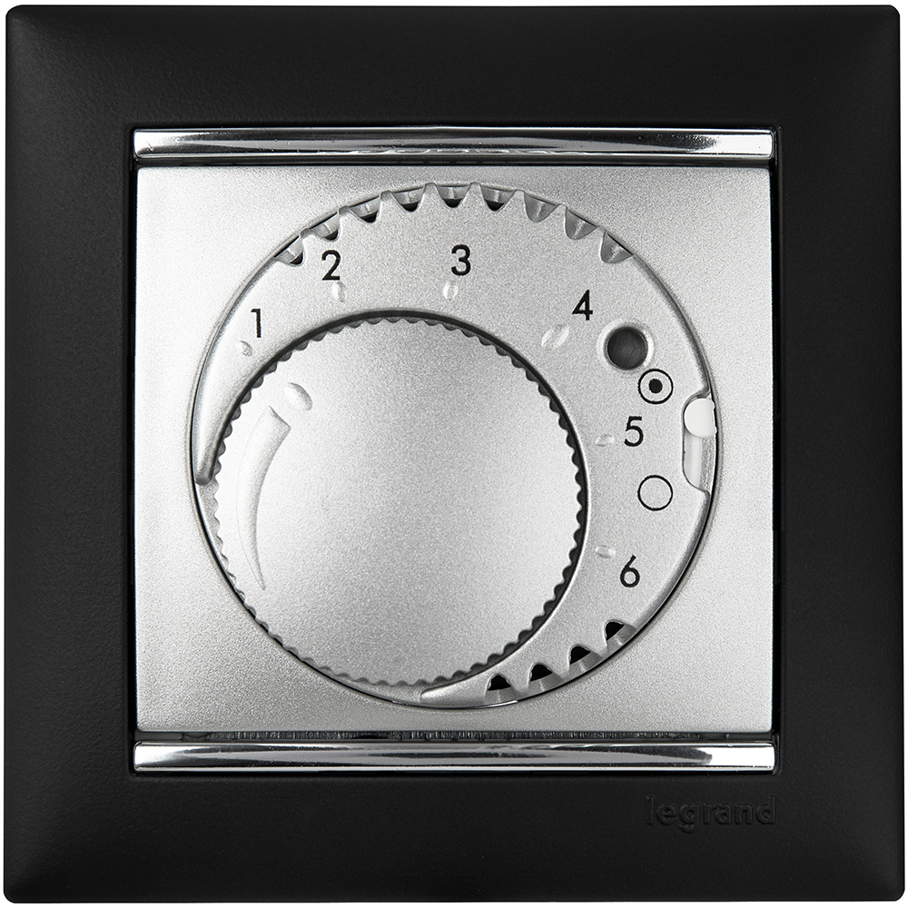 VALENA Рамка 1 пост ноктюрн/серебро Legrand/Daccord 770391