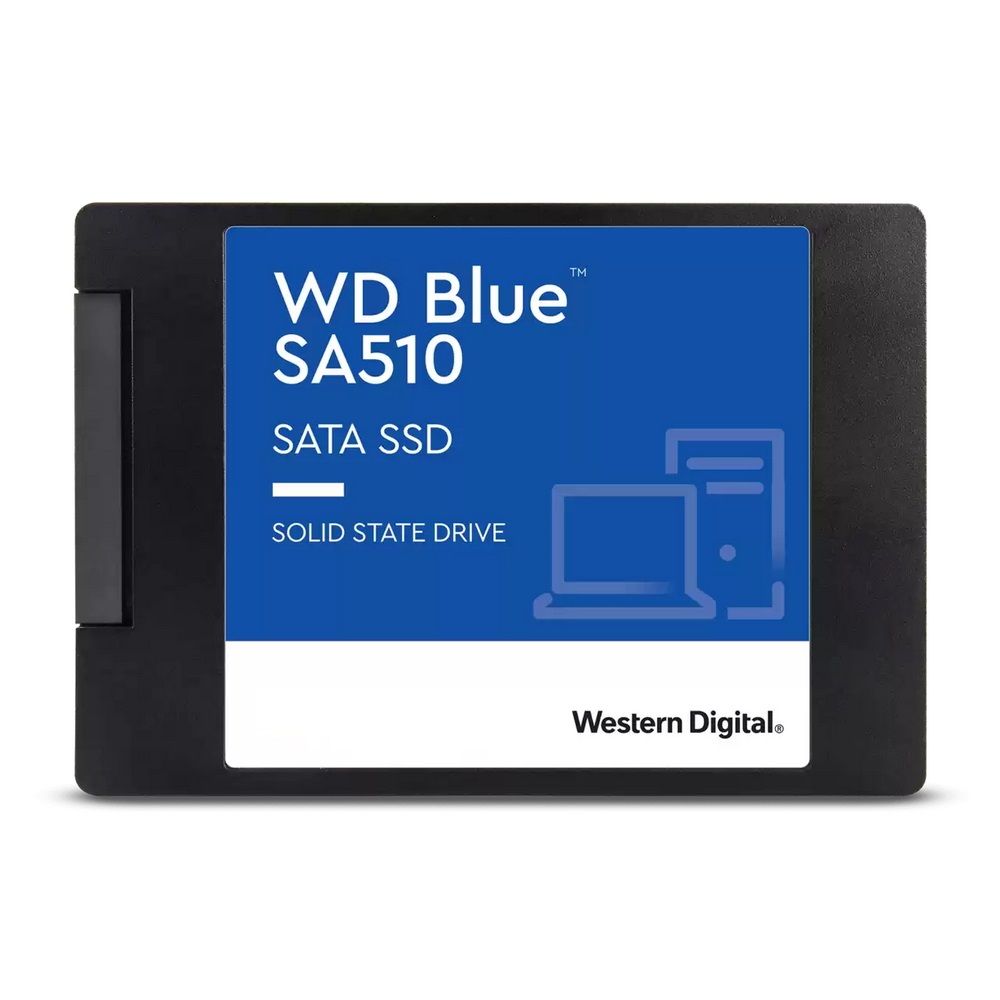 Накопитель SSD 2.5'' 500ГБ Blue, SATAIII, 3D NAND TLC, 560/530 МБ/с Western Digital WDS500G3B0A 105919