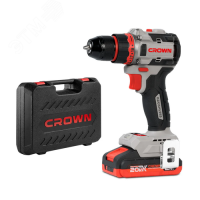 Дрель-шуруповерт аккумуляторная CROWN CT21128HMX-2 BMC