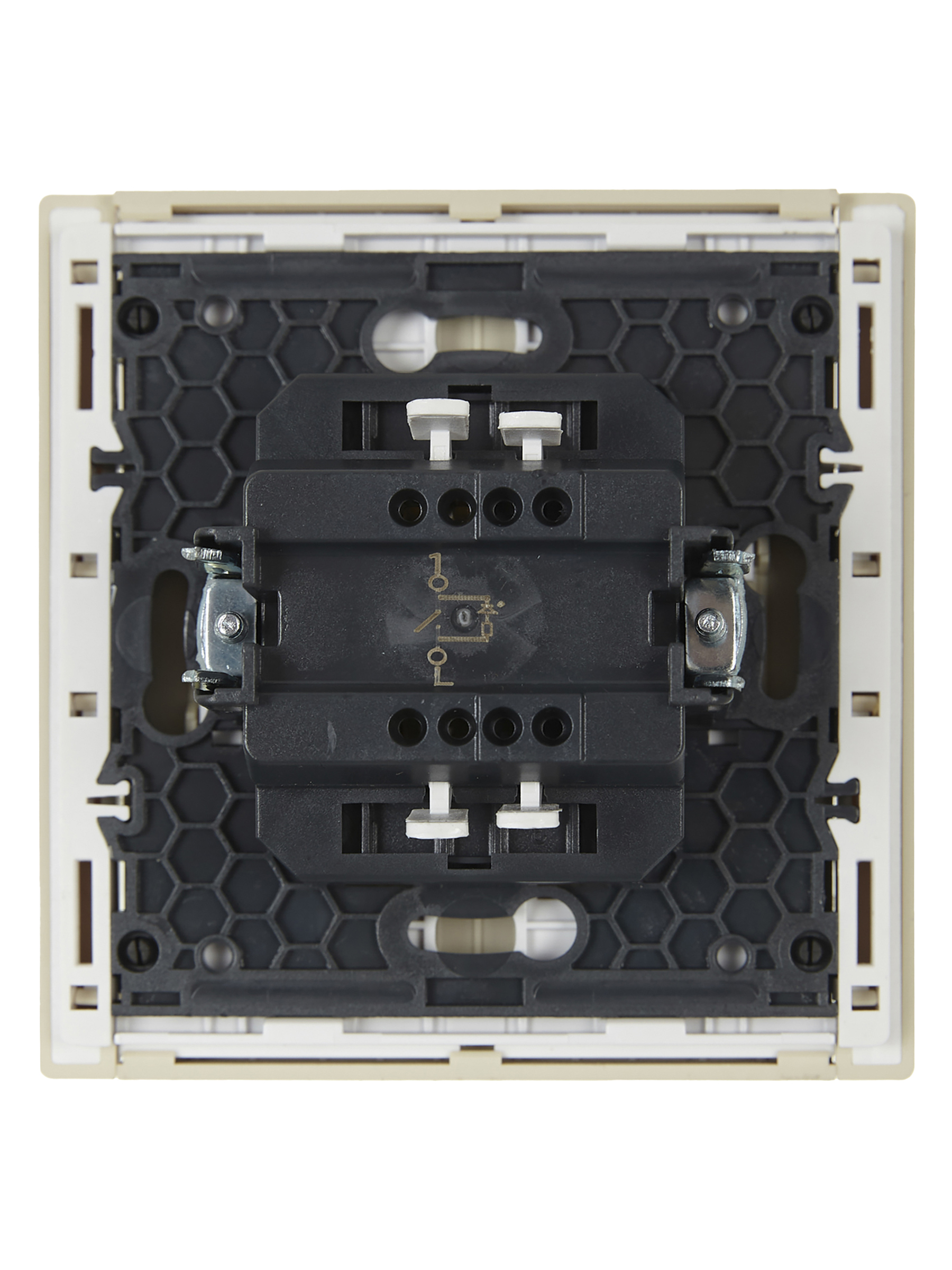 FORTE&PIANO Выключатель 1-клавишный с индикацией 10А FP402 ваниль IEK FP-V10-1-10-1-K10