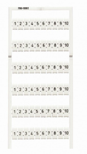 Маркировка горизонтальная WMB `1 ... 10 (10x) WAGO 793-5502