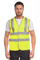 Жилет сигнальный арт. J04К цв. жёлтый флуоресцентный р. 3XL 120-124/170-188 Эталон-Спецодежда 145387 00000145418