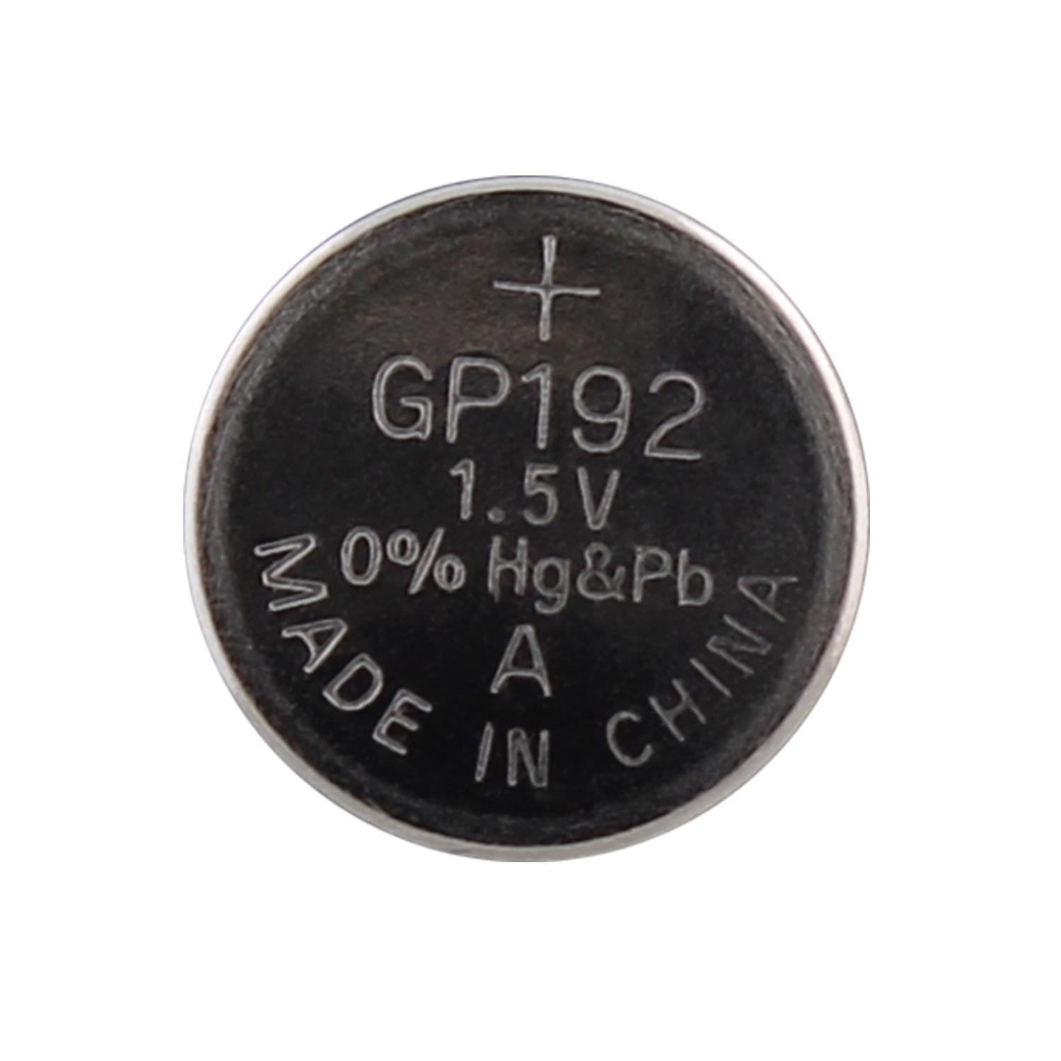 Батарейка пуговичная алкалиновая GP 192A 2841