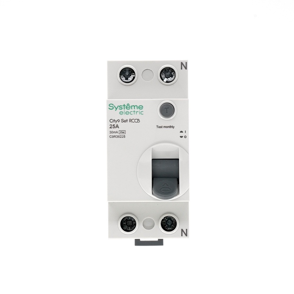 Выключатель дифференциального тока (ВДТ) 25А 2P 30мА Тип-AC 230В City9 Set Systeme Electric C9R36225
