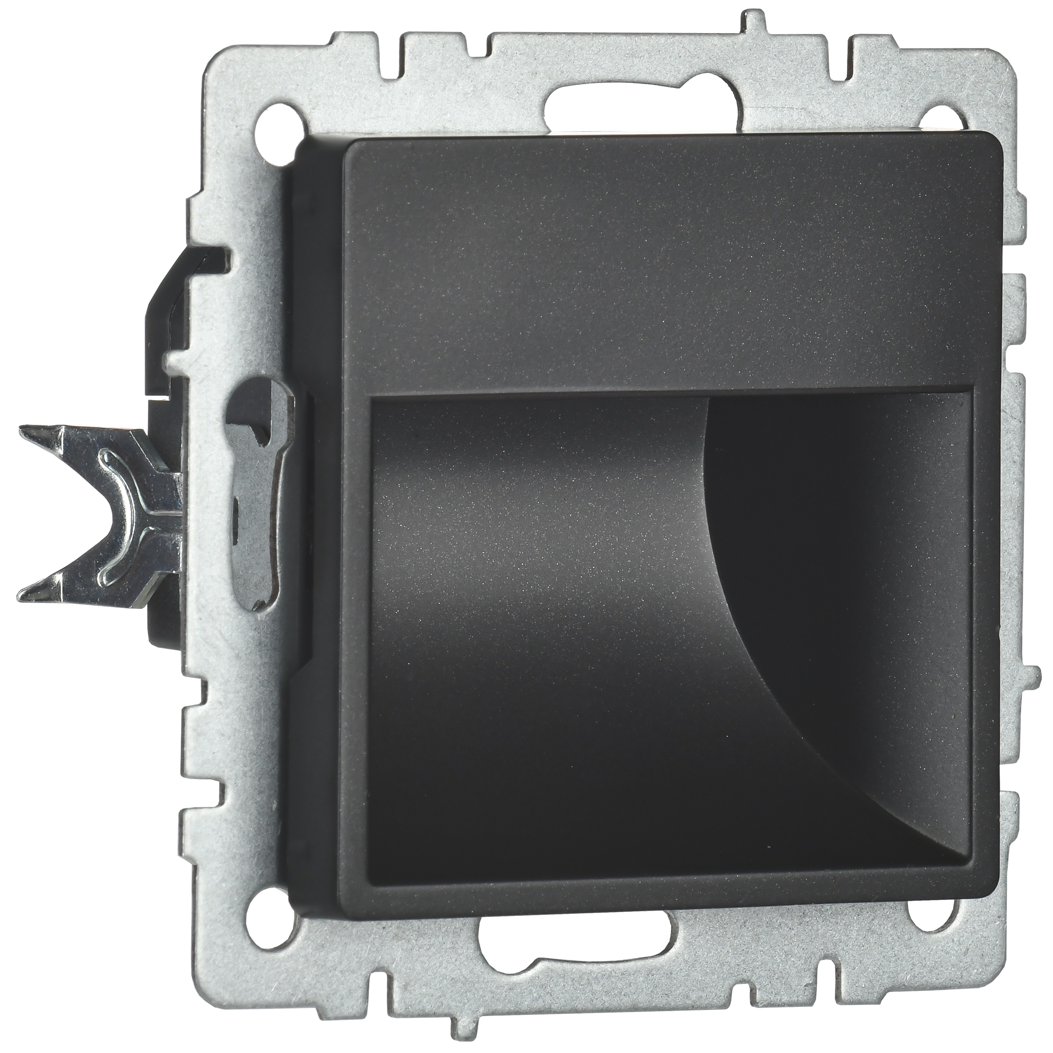 BRITE Подсветка LED встраиваемая ПЛ20-БрЧ черный IEK BR-FL20-K02