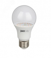 Лампа светодиодная LED 9Вт A60 Е27 CLEAR ( для растений) JazzWay 5008946