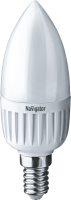 Лампа светодиодная LED 5вт E14 теплый матовая свеча Navigator Group 94480 18861