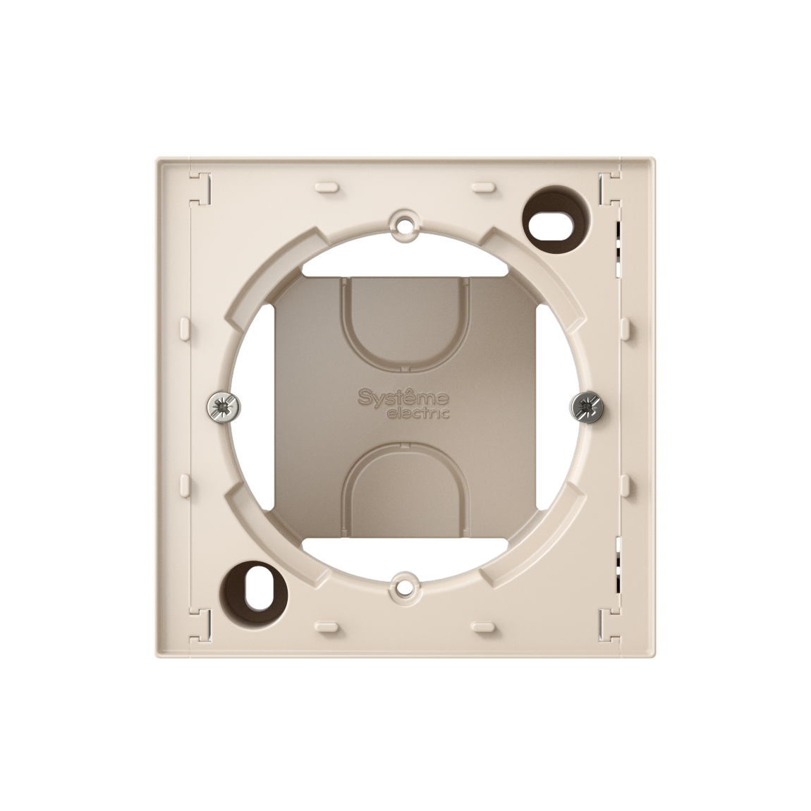 Коробка ATLASDESIGN для наружного монтажа бежевый Systeme Electric ATN000200
