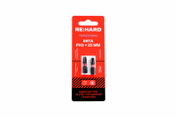 Бита для шуруповерта торсионная (ударная) PH3х25 мм S2, 2 шт. RE:HARD RH25PH3T