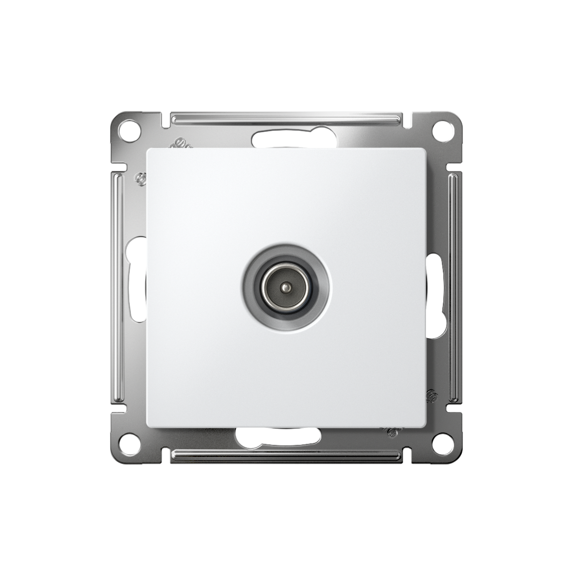 Антенна ATLASDESIGN TV коннектор механизм белый Systeme Electric ATN000193