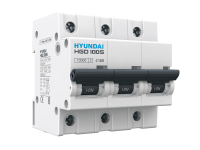 Выключатель автоматический модульный трехполюсный 100А 10кА С HGD HD Hyundai Electric 2038589 HGD100S3PMCS0000C00100_C