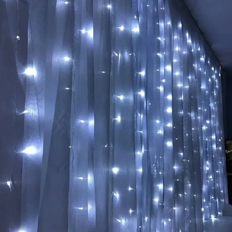 Гирлянда Занавес LED 5000К 2х2 м IP44 FERON CL20 32334