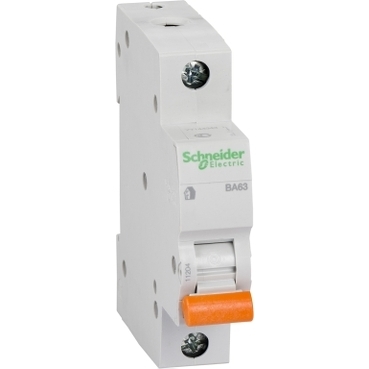 Выключатель автоматический однополюсный 20А С ВА63 4.5кА Schneider Electric 11204