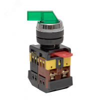 Переключатель ANLC-22 3 полюса зеленый с подсветкой 220В EKF psw-anlc-3p-g-220