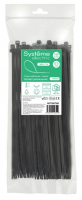 Стяжка кабельная MultiSet 380х7.6 Чёрная (100шт) Systeme Electric IMT38076B