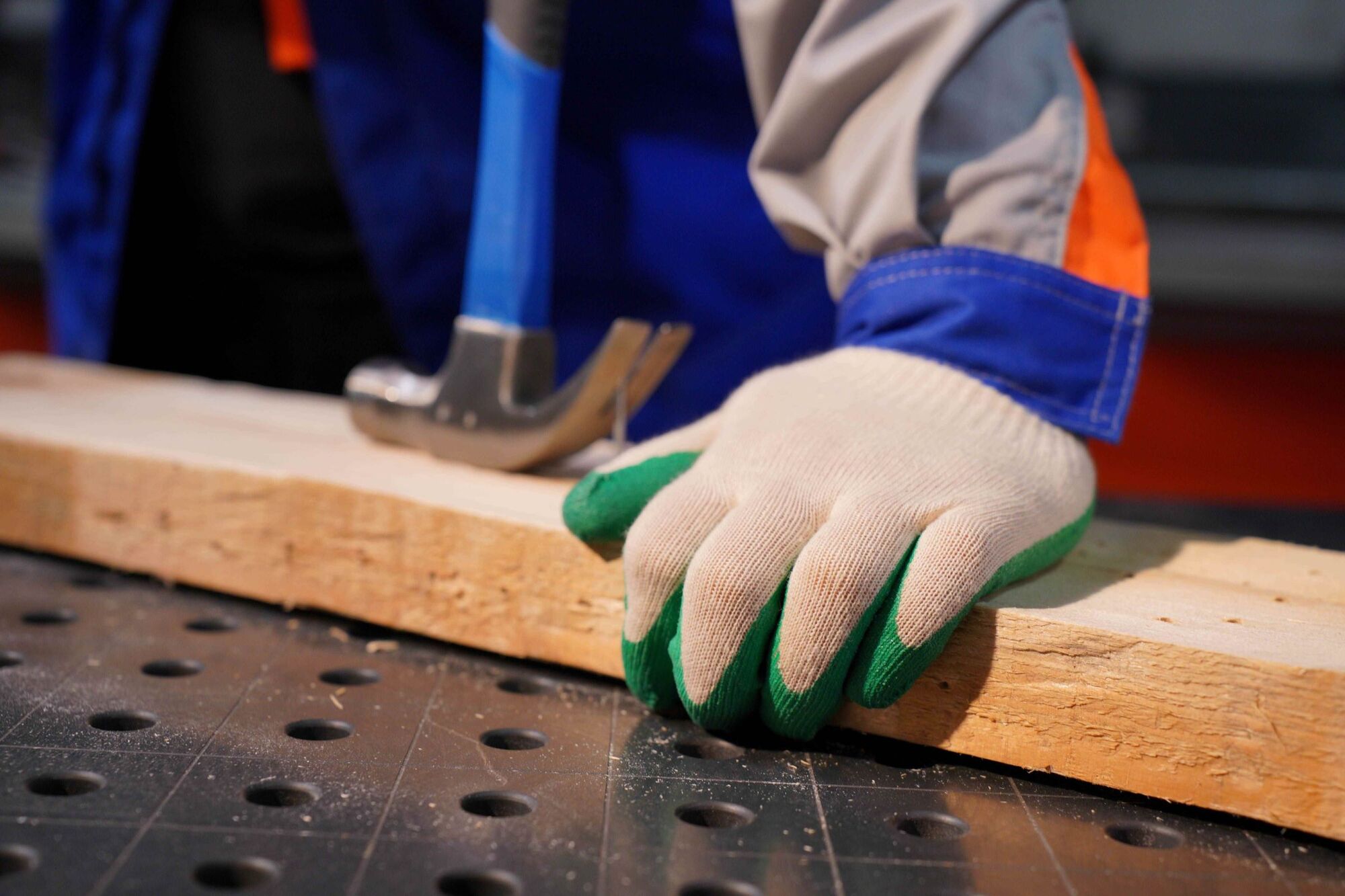 Перчатки трикотажные хб с одинарным латексным покрытием ВоркГрип АМ_ct24l1