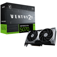 Видеокарта RTX5070 VENTUS 2X OC, 2FAN RTL, 12GB, GDDR7, PCI-Express 5.0 MSI RTX 5070 12G VENTUS 2X OC 193985