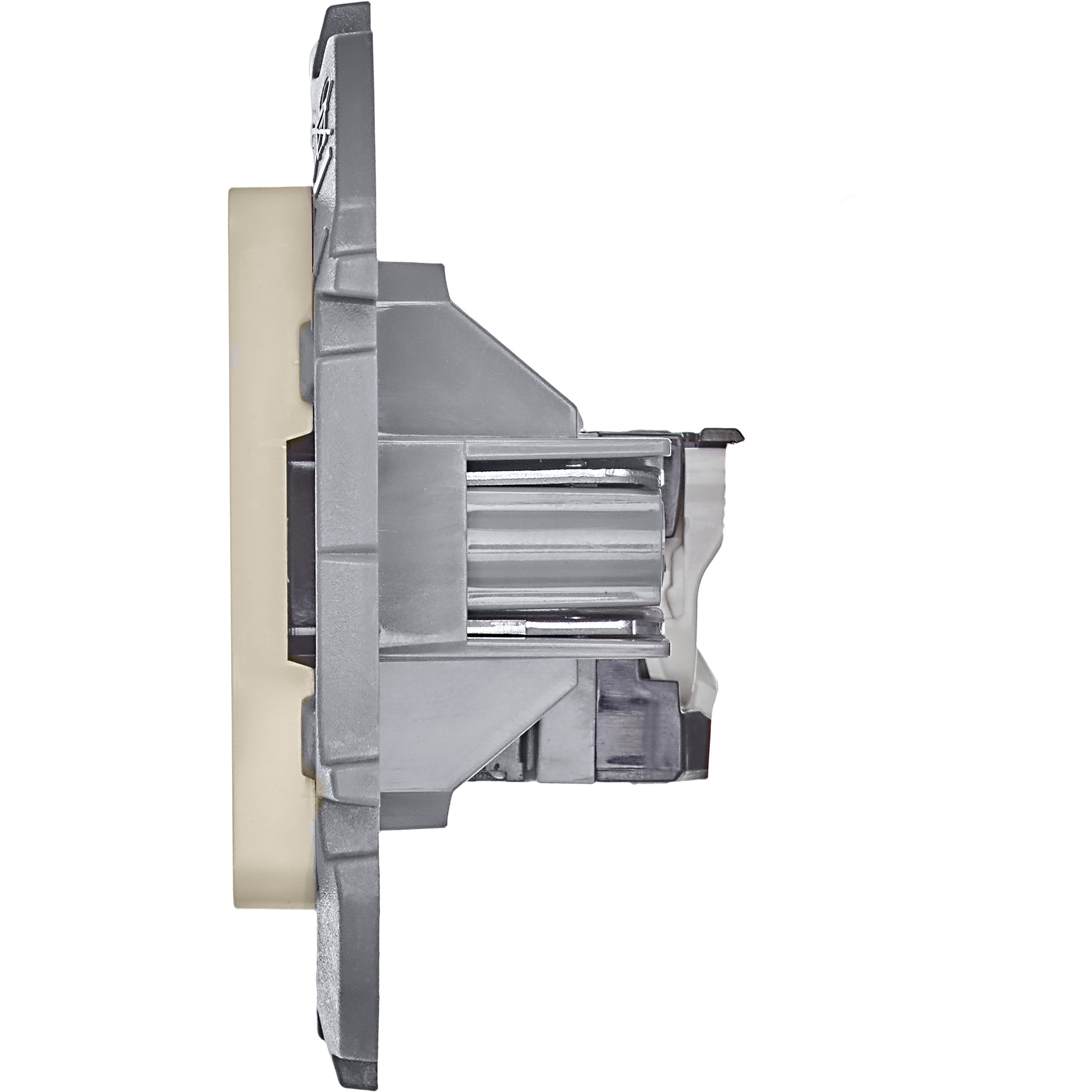 Розетка компьютерная RJ45 категория 5Е UTP слоновая кость INSPIRIA IEK 673826
