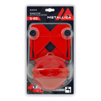 Кондуктор пласт. для коронок алмазных 5-85 мм, с присоской METALLICA 902059