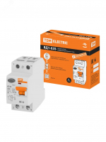 Устройство защитного отключения ВД1-63S двухполюсное 63А 100мА TDM ELECTRIC SQ0203-0060