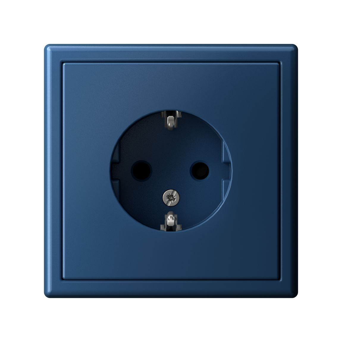 ARTGALLERY розетка с заземлением со шторками, 16А, механизм, аквамарин Systeme Electric GAL001145