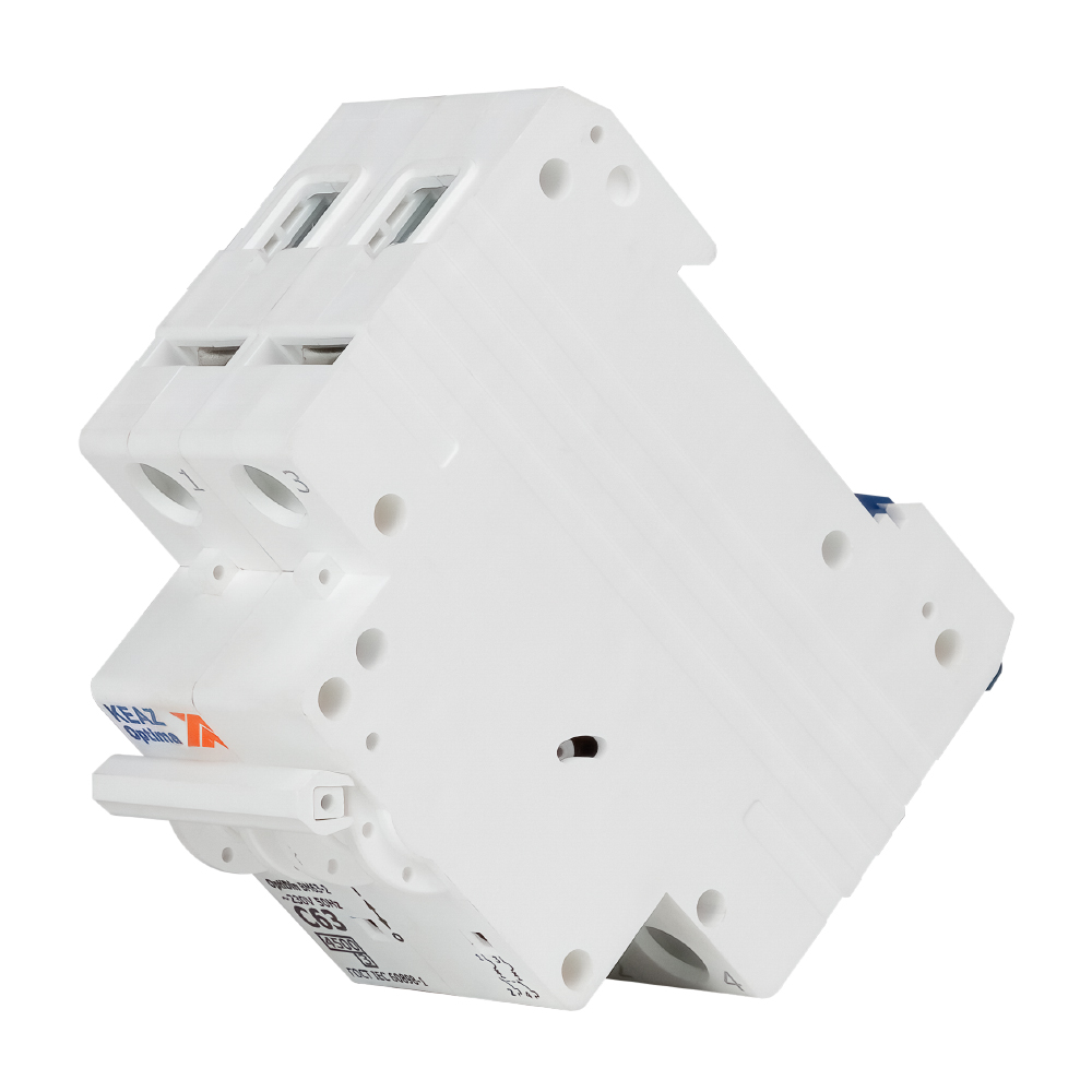 Выключатель автоматический двухполюсный 63А C 4,5кА AC OptiDin BM63-2C63-4,5-УХЛ3 КЭАЗ 326809