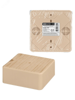 Коробка распаячная КР 100х100х44 ОП сосна IP40, инд. штрихкод TDM ELECTRIC SQ1401-0409